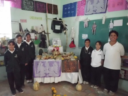 Exposición de día de muertos